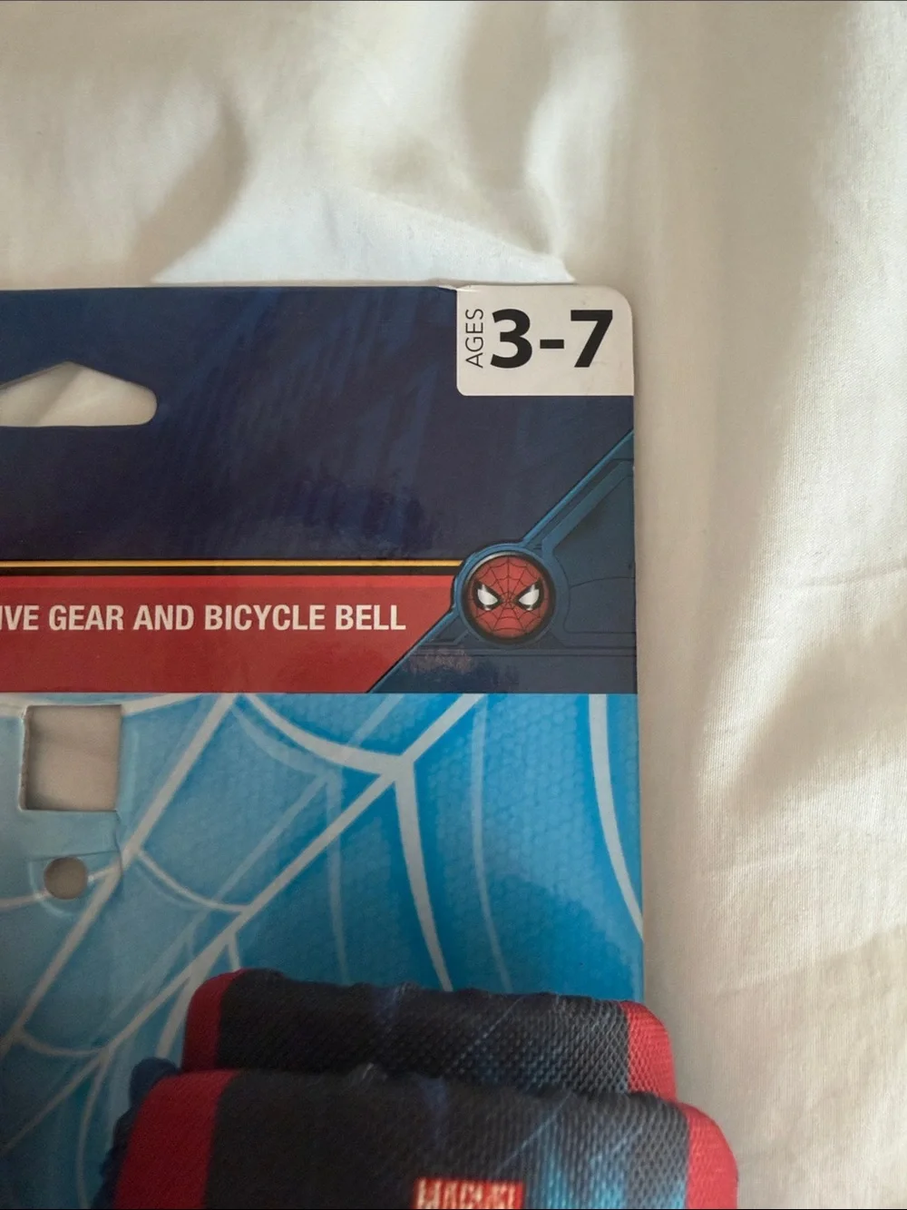 Marvel Spider-Man Blue and Red Kids Protective Gear Set